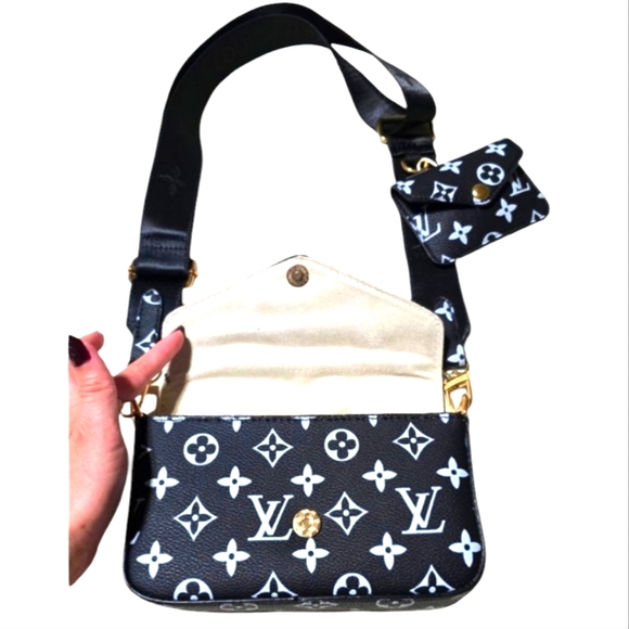 Monogram Crossbody Bag - Picture 3 of 12